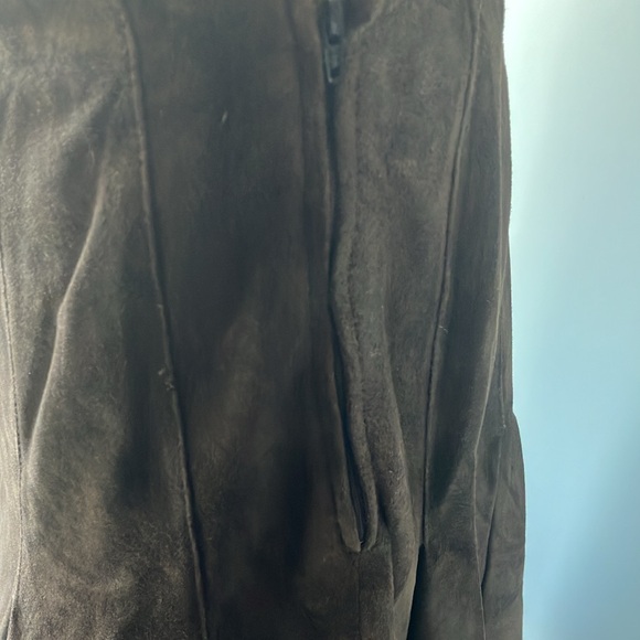 Washable Suede Danier pleated skirt - Picture 3 of 5